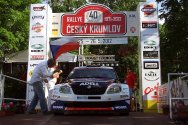 Rallye Český Krumlov: Startovní rampa 40. Rallye Český Krumlov